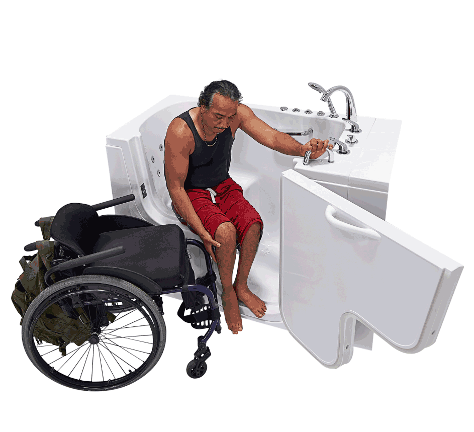 The Best Wheelchair Accessible Tubs Of 2023 Family Assets   Ella Wheelchair Tub 